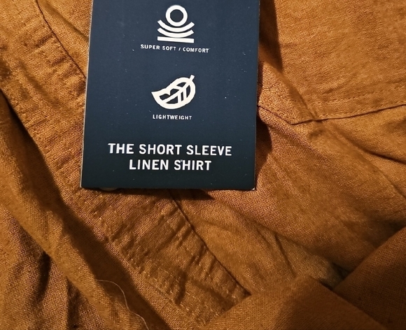 Kenneth Cole New York Brown Casual Button Down Shirt - Picture 6 of 6